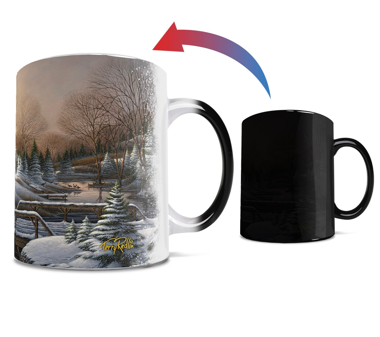 Wild Wings (Heading Home) Morphing Mugs®  Heat-Sensitive Mug MMUG1598
